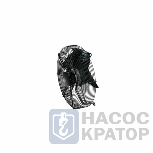 Вентилятор осевой ESQ YWF2E-200S-G (с защитной решеткой, всасывание, 220В)