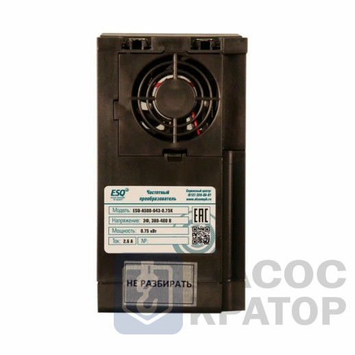 Частотный преобразователь ESQ-A500-043-0.75K 0.75кВт 380-480В