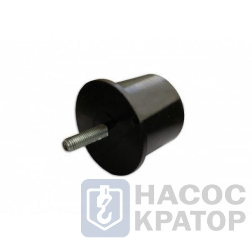 Буфер резиновый БР-125 со шпилькой