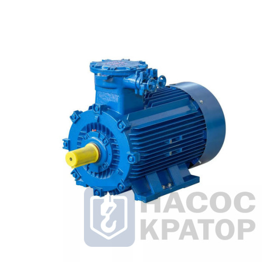 Электродвигатель АИМУ 132 SA2 У1, 380/660В, 1ExdIIBT4 Gb, IE3-89,2%, без силового кабельного ввода, подшипники SKF, SDN, 5,5/3000 IMB3