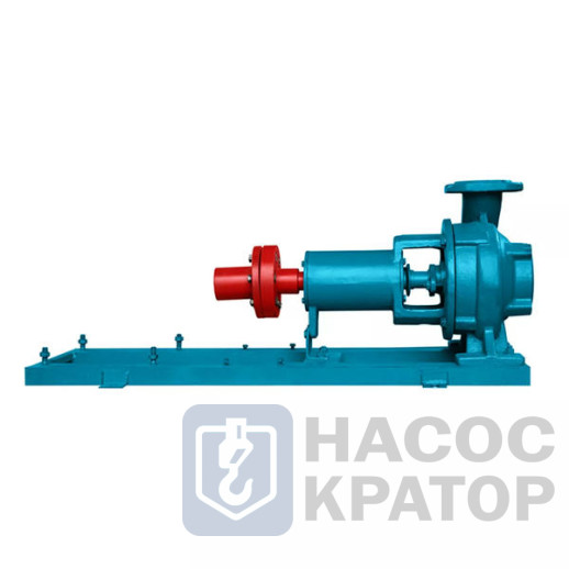 Насос К 65-50-160 под 5,5 кВт без электродвигателя на раме