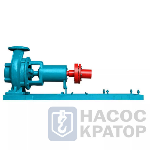 Насос К 65-50-160 под 5,5 кВт без электродвигателя на раме