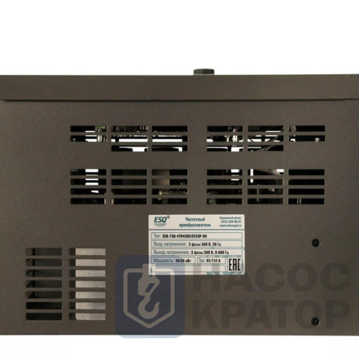 Частотный преобразователь ESQ-760-4T0450G/0550P-BU 45/55кВт, 380В