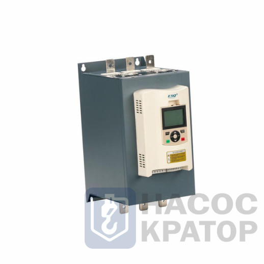Устройство плавного пуска ESQ-GS9-110 (264А, 380В, 110кВт, встроенный шунтирующий контактор)