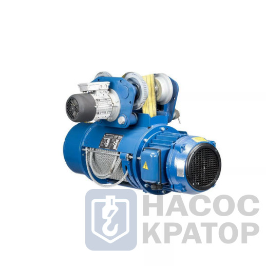 Таль передвижная типа 53 МТ 750 H12 V8 2/1 EN 20 10т, Н=12м Vпод. 8 м/мин., без электрооб., с ОГП, канатоукладчиком и крюковой подвеской, -20...+40С
