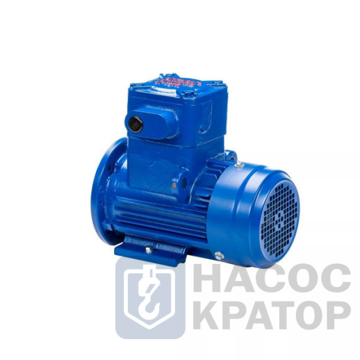 Электродвигатель АИМУ 180 M4 У1, 380/660В, 1ExdIIBT4 Gb, IE3-92,6%, без сервисного и силового кабельных вводов, подшипники SKF, SDN, 18,5/1500 IMB35