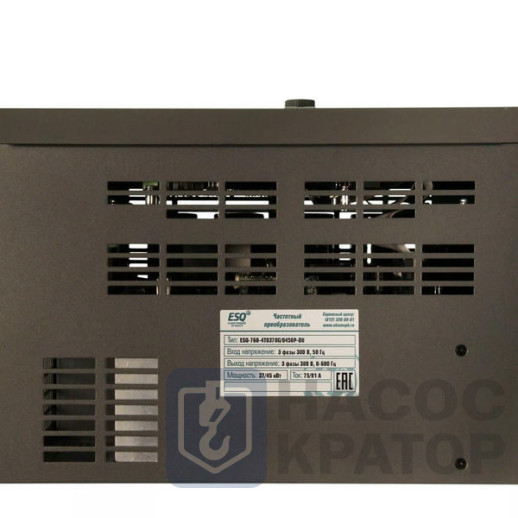 Частотный преобразователь ESQ-760-4T0370G/0450P-BU 37/45кВт, 380В