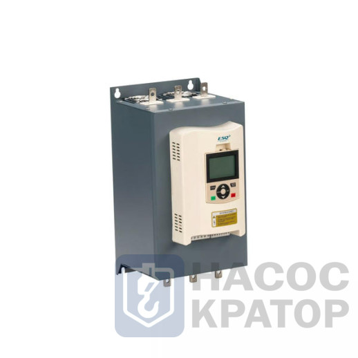 Устройство плавного пуска ESQ-GS9-075 (150А, 380В, 75кВт, встроенный шунтирующий контактор)