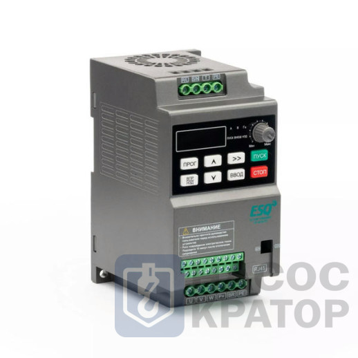 Частотный преобразователь ESQ-230-2S-2.2K 2.2кВт, 220В