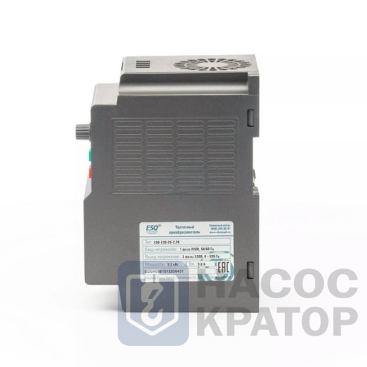 Частотный преобразователь ESQ-230-2S-2.2K 2.2кВт, 220В