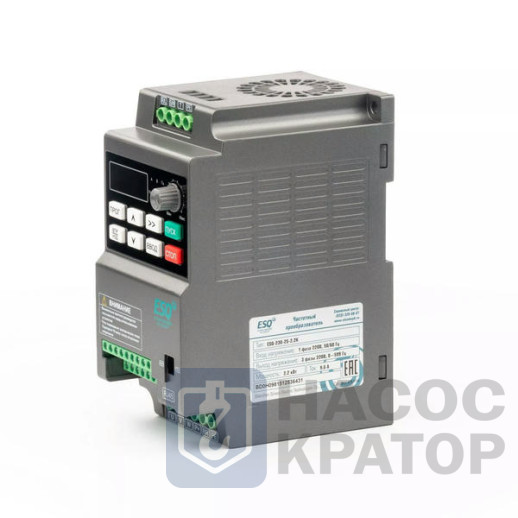 Частотный преобразователь ESQ-230-2S-2.2K 2.2кВт, 220В