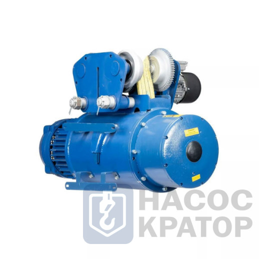 Таль передвижная типа 45 Т 10 536 3,2т, Н=12м Vпод. 8 м/мин., без электрооб., с ОГП, канатоукладчиком и крюковой подвеской, -20...+40С