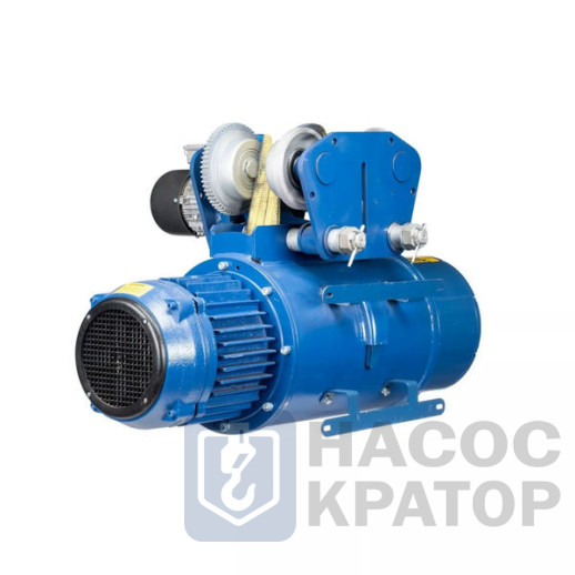 Таль передвижная типа 45 Т 10 536 3,2т, Н=12м Vпод. 8 м/мин., без электрооб., с ОГП, канатоукладчиком и крюковой подвеской, -20...+40С