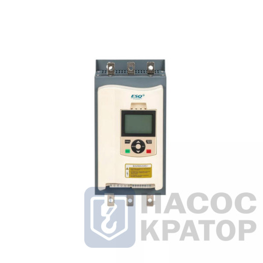 Устройство плавного пуска ESQ-GS9-055 (110А, 380В, 55кВт, встроенный шунтирующий контактор)