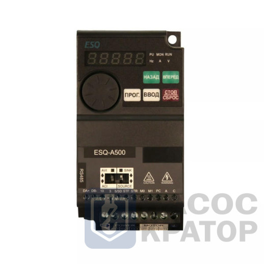 Частотный преобразователь ESQ-A500-021-0.75K 0.75кВт 200-240В