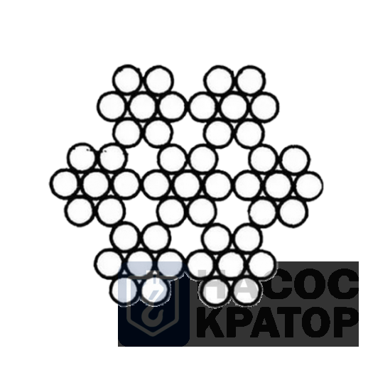 Канат стальной авиационный 6 мм ГОСТ 2172-80