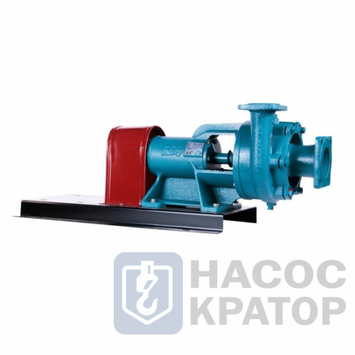 Насос 1К 8/18 под 1,5 кВт без электродвигателя на раме