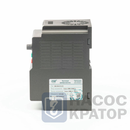 Частотный преобразователь ESQ-230-4T-0.7K 0.75кВт, 380В