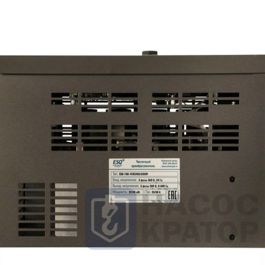 Частотный преобразователь ESQ-760-4T0220G/0300P 22/30кВт, 380В