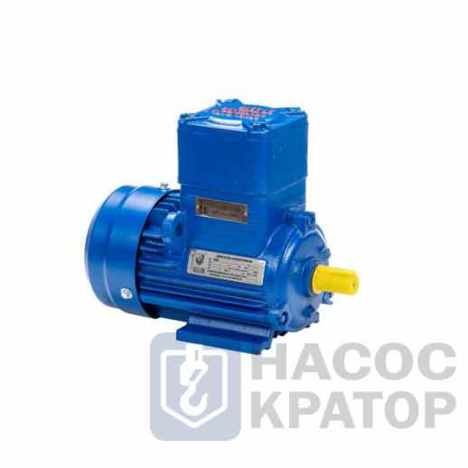 Электродвигатель АИМУ 112 M2 У1, 380В, 1ExdIIBT4 Gb, IE3-88,1%, без силового кабельного ввода, подшипники SKF, SDN, 4/3000 IMB3