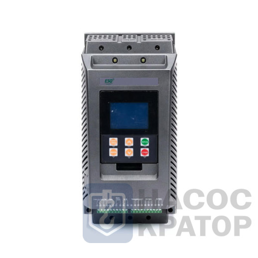 Устройство плавного пуска ESQ-GS7-022 (44А, 380В, 22кВт, встроенный шунтирующий контактор)