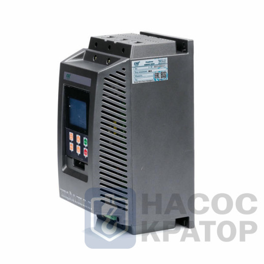 Устройство плавного пуска ESQ-GS7-018 (37А, 380В, 18.5кВт, встроенный шунтирующий контактор)