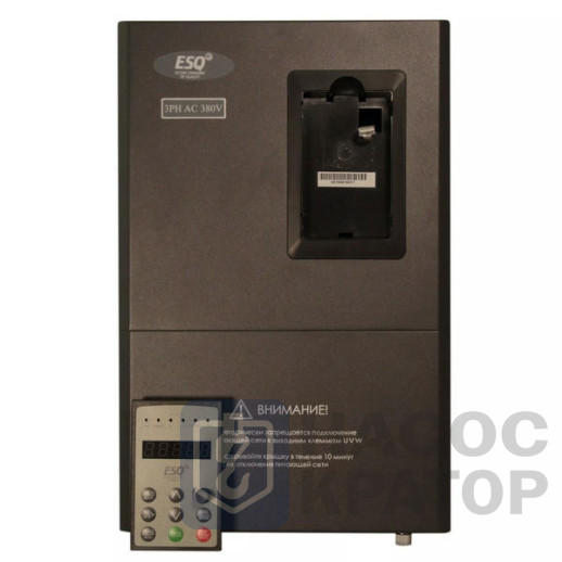Частотный преобразователь ESQ-600-4T0185G/0220P-BU 18.5/22кВт 380-460В