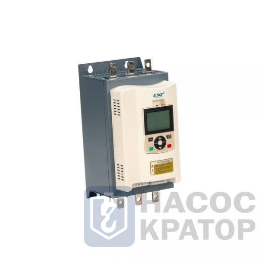 Устройство плавного пуска ESQ-GS9-011 (22А, 380В, 11кВт, встроенный шунтирующий контактор)