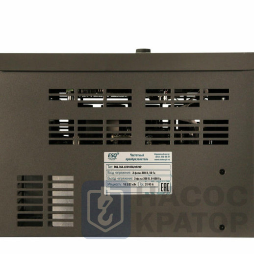 Частотный преобразователь ESQ-760-4T0185G/0220P 18.5/22кВт, 380В