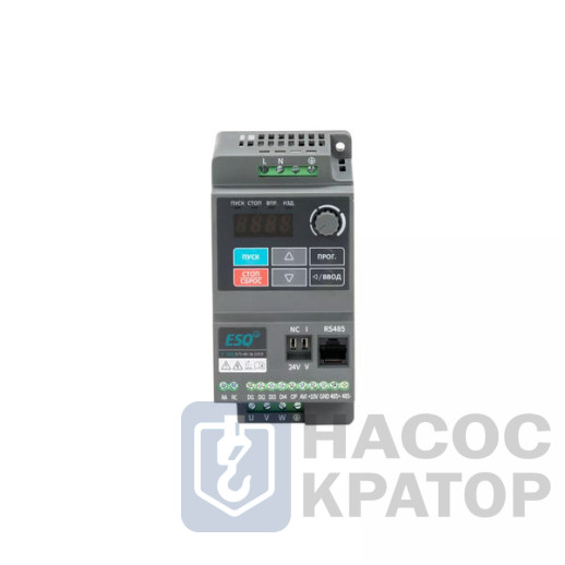 Частотный преобразователь ESQ F 190 2S-0.75K