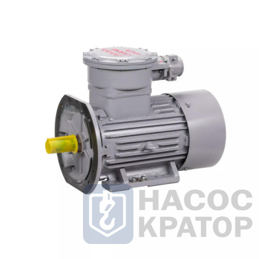 Электродвигатель АИМУР 180 М8 У2,5 380/660В, класс изоляции H, РВЕхdI Mb/1ExdIIBT4 Gb, PTC статор, подшипники SKF, 15/750 IM9781