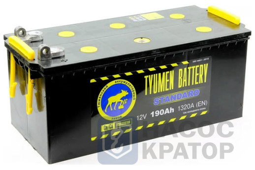 АКБ Tyumen 190L/LR STANDARD