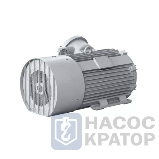 Электродвигатель 2АИМУР 315 L4 У2,5 660/1140В, класс изоляции Н, PBExdI Mb, РТC (статор) подшипники SKF, 315/1500 IM1001