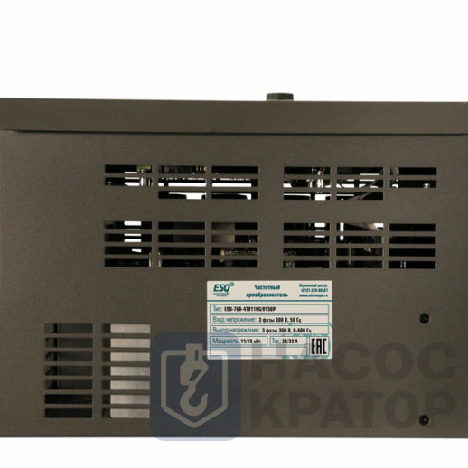 Частотный преобразователь ESQ-760-4T0110G/0150P 11/15кВт, 380В