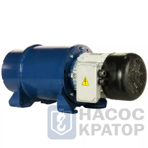 Таль стационарная типа 45 Т 0164 5т, Н=18м Vпод. 8 м/мин., без электрооб., с ОГП, канатоукладчиком и крюковой подвеской, -20...+40С, стоящая