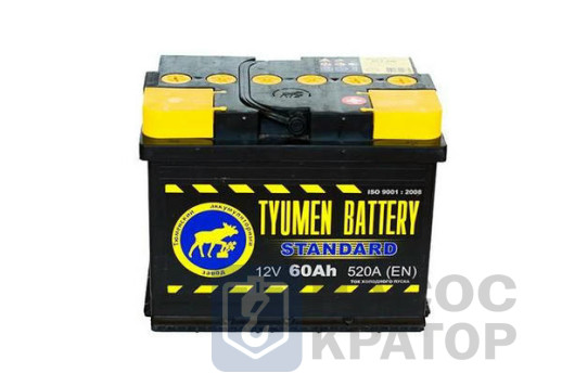 АКБ Tyumen 62L/LR STANDARD