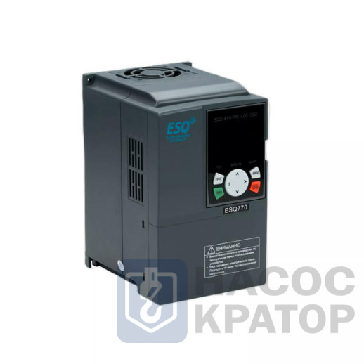 Частотный преобразователь ESQ-770-2S-0055 5.5/7.5 кВт, 220В
