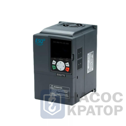 Частотный преобразователь ESQ-770-2S-0055 5.5/7.5 кВт, 220В