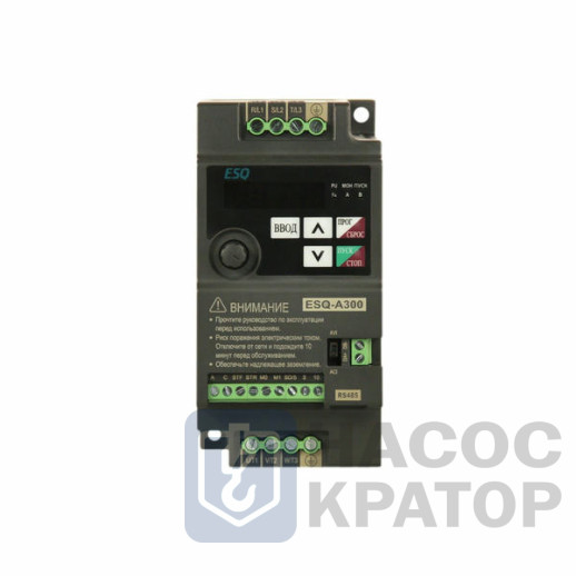 Частотный преобразователь ESQ-A300-021-0.75K 0.75 кВт, 200-240В