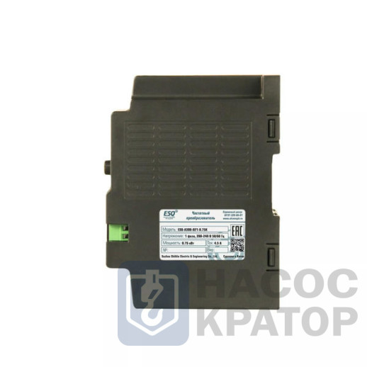 Частотный преобразователь ESQ-A300-021-0.75K 0.75 кВт, 200-240В