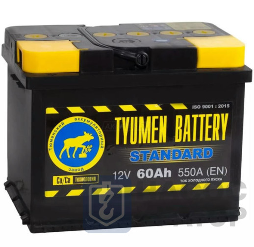 АКБ Tyumen 60L/LR STANDARD
