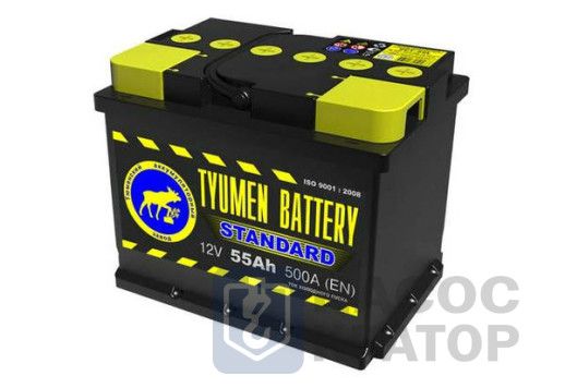 АКБ Tyumen 55L/LR STANDARD