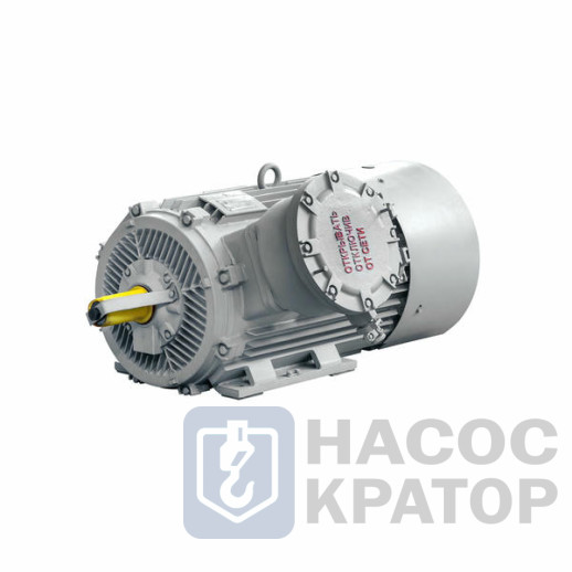 Электродвигатель 2АИМУР 315 М4 У2,5 660/1140В, класс изоляции Н, РВЕхdbI Mb X, РТC (статор), клеммная коробка сверху, подшипники SKF, 250/1500 IM1001