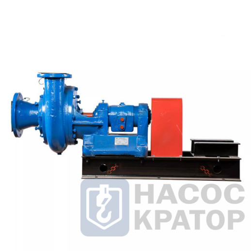 Насос 6Ш8-2 под 30 кВт без электродвигателя на раме