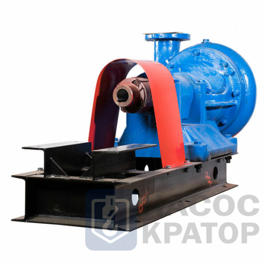 Насос 6Ш8-2 под 30 кВт без электродвигателя на раме