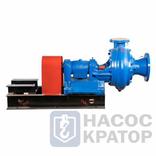 Насос 6Ш8-2 под 30 кВт без электродвигателя на раме