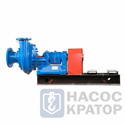 Насос 6Ш8-2 под 55 кВт без электродвигателя на раме