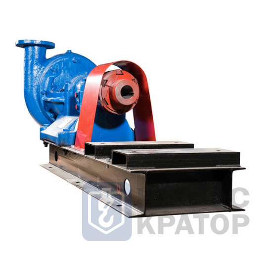 Насос 6Ш8-2 под 55 кВт без электродвигателя на раме