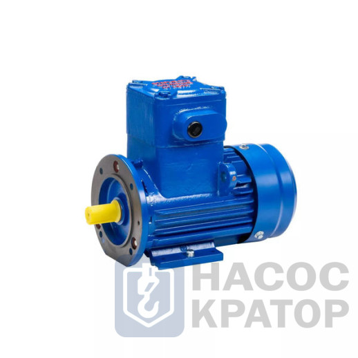 Электродвигатель АИМУ 180 L4 У1, 380/660В, 1ExdbIIBT4 Gb X, IE3-93%, РТС (статор), без сервисного и силового кабельных вводов, подшипники SKF, SDN, 22/1500 IMB35