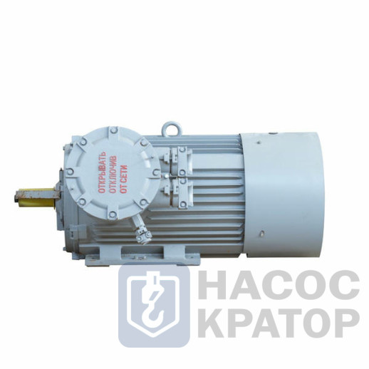 Электродвигатель 2АИМУР 315 L2 У1, 380/660В, класс изоляции F, 1ExdIIBT4 Gb, РТC (статор), подшипники SKF, 315/3000 IM1001